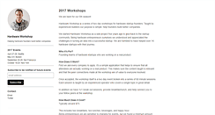 Desktop Screenshot of hardwareworkshop.com